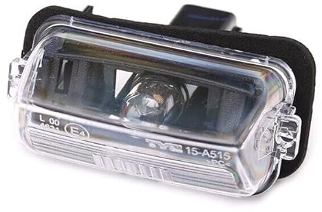 Autocraft Illuminazione per targa con lampadina compatibile per Toyota Auris, Avensis, Corolla, Prius C, Verso, Yaris OEM: 812700D120