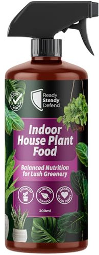 Indoor House Plant Food Spray | All-Natural Formula with Seaweed Extract | Promotes Healthy Growth | Ideal for Both Indoor and Outdoor Use | Organic & Biodegradable