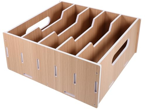 Gadpiparty Caja De Almacenamiento De Monedas Organizador De Dinero Caja De Cajero Multifuncional Para Guardar Billetes y Monedas Para Aulas y Oficinas Tapa y Material Resistente