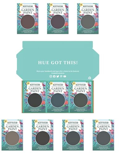 Rust-Oleum Garden Paint in Matt Finish – Moody Darks Tester Box