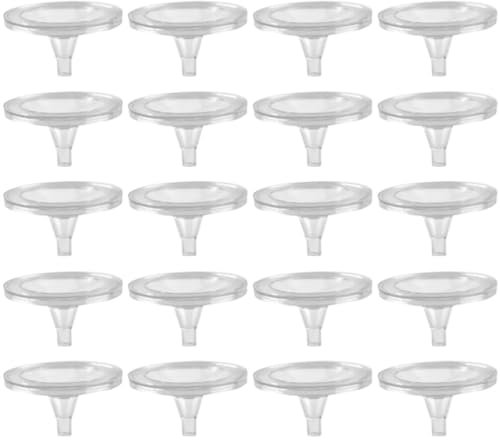 Yardwe 20piezas Soportes para Esferas De Expositor Decorativo Base para Peceras