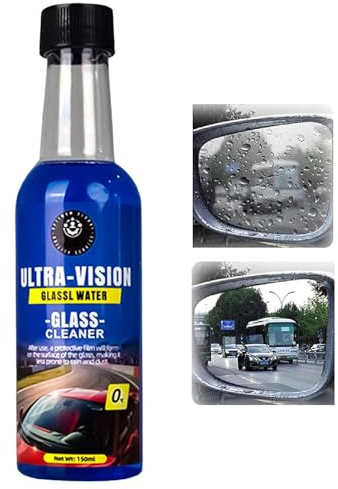 150ML Liquido Lavavetri Auto, 2025 Liquido Tergicristalli Auto, Adatto per la Maggior Parte Della Pulizia del Parabrezza Dell'auto