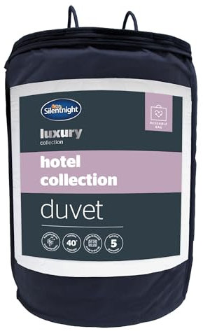 Silentnight Hotel Collection Super King Duvet – 13.5 Tog Luxury Duvet Extra Warm and Cosy Quilt Ideal for Winter and Colder Nights – Hypoallergenic and Machine Washable – Super King – 260 x 220cm