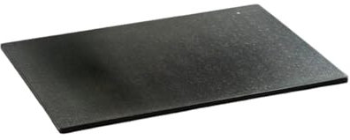 ABEL DESIGN, Tabla de Cortar Negro Fusion de Cocina H.A.C.C.P. De Polietileno, 35 x 25 x 0,8, Profesional, 1 Unidad Made in Italy, 35x25x0.8