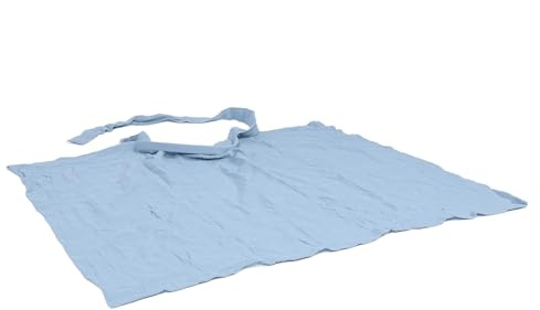 Copertura per Allattamento, Scialle per Allattamento a Doppio Strato per Esterno per la Mamma (BLUE)