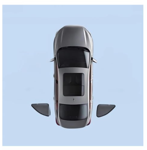 Solskydd för bil För Leapmotor B10 2025 2026 Car Magnetic Mesh Solskydd Fönster Fram Vindrute Ram Gardin Custom solskydd sidofönster(2pcs Small window)