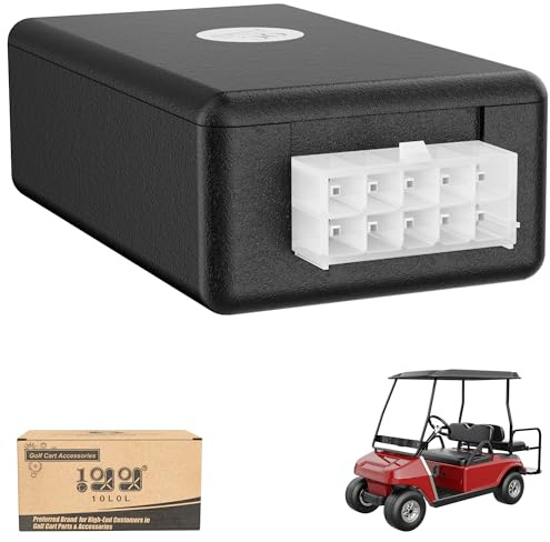 10L0L Golf Cart Control Box for Yamaha, EZGO TXT RXV and Club Car Precedent DS - Golf Cart Light Controller Relay Fixing Turn Signal Brake Light Failures