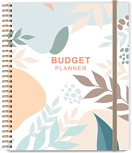 Budget Planner & Monthly Bill Organizer with Pockets. Expense Tracker Notebook, Budgeting Journal and Financial Planner Budget Book to Control Your Money, PP Cover, 8 x 9.5 – Twig Budget Planners