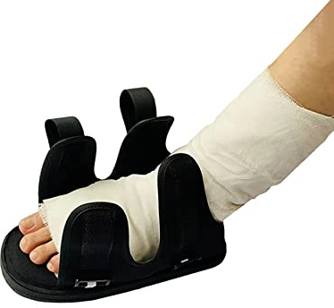 Scarpa post-operatoria per piedi rotti o dita dei piedi medici scarpe da passeggio Cast Boot stress frattura tutore ortopedico sandalo con cinturino regolabile piede sinistro o destro
