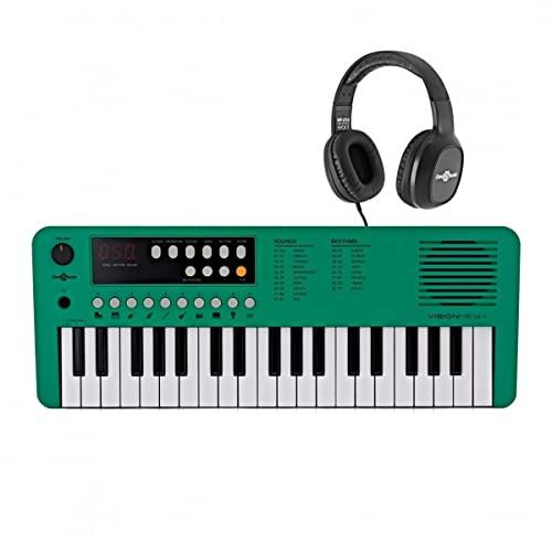 VISIONKEY-1 Portable 37-Key Mini Electric Keyboard Piano for Kids & Beginners, USB-C with Headphones