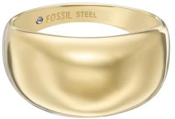 Fossil Bagues en acier inoxydable pour femmes