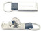 Bottle Opener with a Magnetic Trolley Coin New Pound Shape with PVC Leather Strap and Keyring, Gifts for him b’Day Xmas