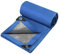Lona Impermeable para Exterior, Multiusos, 6 x 8 m (Varios Tamaños), Esquinas Reforzadas, Ojales de Aluminio, Color Azul, TBS032