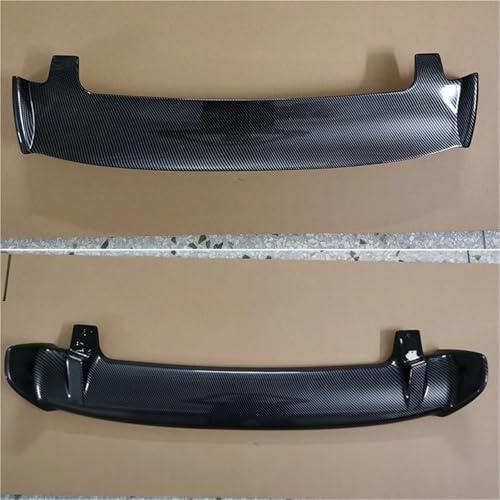 alerón Trasero Alerón Trasero De Plástico ABS Universal para Peugeot 207 206 Y 307 Hatchback Kit De Accesorios para Carrocería De Coche(Unpainted)