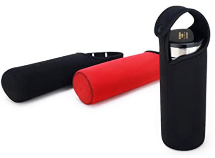 ibasenice Housse de Bouteille Thermique Néoprène Boucle Protection Ébullition Isolation pour Activités Plein Air