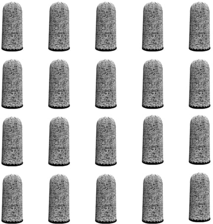Dinghaole 20 Pcs Anti-Cutting & Waterproof Finger Guards, Ideal for Safe Handling of Knives, Reusable & Scratch-Resistant Design, Suitable for Crafting, Cooking & Woodcarving