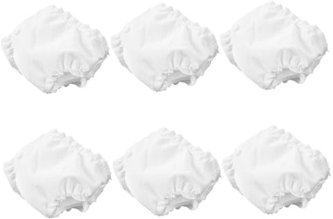 GARIOUANS 6 Pezzi Biancheria Intima per Bambole 10 Pollici Pannolini Riutilizzabili Accessori Gioco di Finzione per Mutandine per Bambole per Sviluppo Creatività e Apprendimento