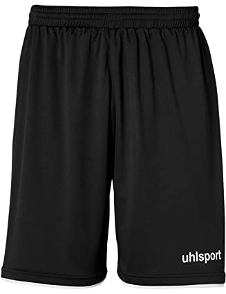 uhlsport Club Short de Football pour Homme M Noir/Blanc