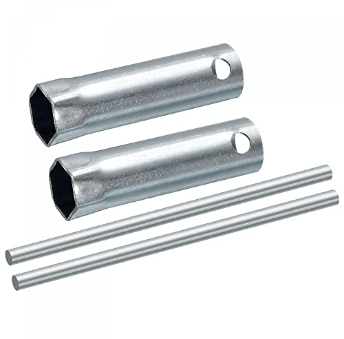 sourcing map 2 Stück Universal Ignition Zündkerzenschlüssel Steckschlüsseleinsätze Ersatz 16mm