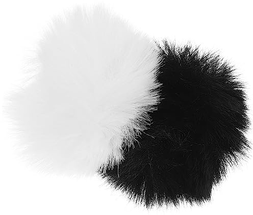 Kisangel 6piezas Funda Para Micrófono Protector Antiviento Filtro Antipop De Pelo Sintético Para Micrófonos De Exterior Para Transmisiones y Grabación
