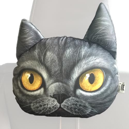 Cuscino da collo per la guida in auto | Comodo e traspirante Design Gatto Supporto,Cuscino da collo per auto | Per viaggi di guida, sonno Veicolo Road-Trip Viaggi Lunghi Quotidiani