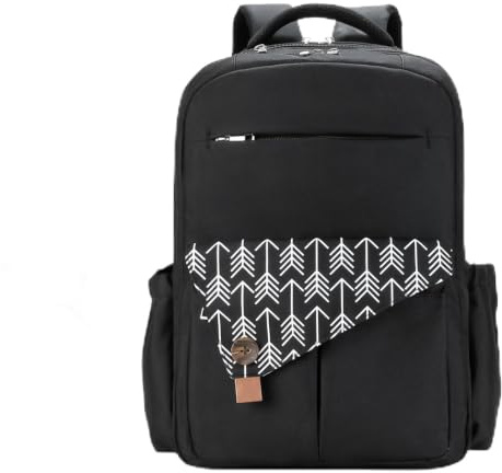 Sac à dos à pour femmes, sac à dos à pour papa Fourre-tout de voyage double | Pack poussette multifonction capacité avec port d