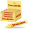 Toblerone Schokolade Riegel - Feine Schweizer Milchschokolade mit Honig- und Mandelnougat - Thekendisplay - 24 Riegel à 35g