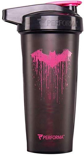 Performa Shakers Performa (800ml) Shaker, Unisex-Adult, Activ Pink Batman, 800 ml