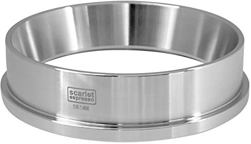 scarlet espresso | Präzisions-Trichter »Barista Cono Livello 58,5 mm« aus Edelstahl für Siebträger, Dosing Funnel Fülltrichter für Kaffeemehl