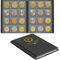 Uncle Paul Album di monete Portamonete Collezione di monete Libro Denaro Penny Pocket per collezionisti 120 tasche CS3712