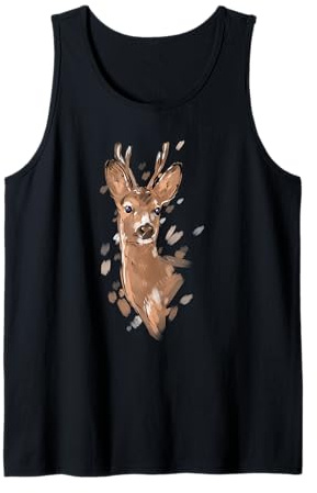 T-shirt Chasse Pour Homme Chevreuil Cadeau Chasse Hommes Débardeur