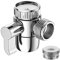 Shower Diverter Valve 3 Way Kitchen Tap Diverter Brass Sink Faucet Splitter M22 X M24 Adapter Replacement Part for Bathroom Bathtub
