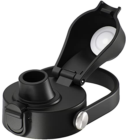 XACIOA Spout Lid Compatible with Hydro Flask Wide Mouth Water Bottle, Flip Top Lid Fits Hydroflask (12oz 18oz 22oz 24oz 32oz 40oz 64oz) Bottle, Accessories Replacement Lid Cap