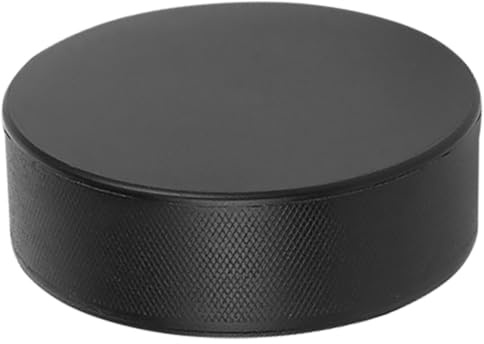BESPORTBLE Durable Hockey Puck for Training and Practice High Wear Resistant Design for Indoor and Outdoor Use Ideal for and Adults Black
