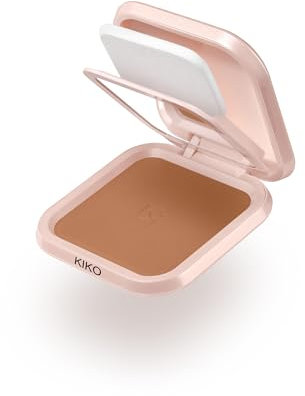 KIKO Milano Skin Lover Refining Face Powder Foundation 11, Fondotinta Idratante Compatto In Polvere Uniformante