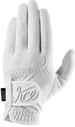 Vice Golf Vice Duro Glove Left (XL) New Duro Glove Left Hand (XL)- White, X-Large (VICEDURO-XL)