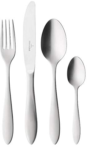 Villeroy und Boch Arthur Tafelbesteck für bis zu 6 Personen, 24-teilig, Edelstahl