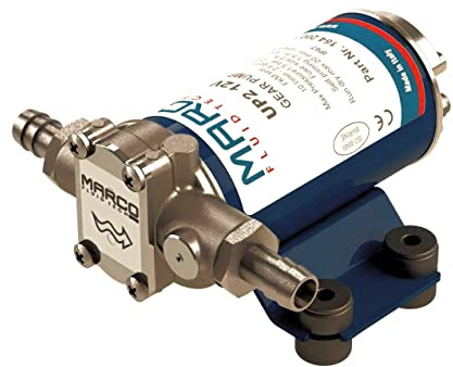 MARCO UP2 pump 24 V med bronskugghjul 10 l/min 1,5 bar överföringspump båtpump dieselpump fartygspump värmeoljepump transportpump yachtpump