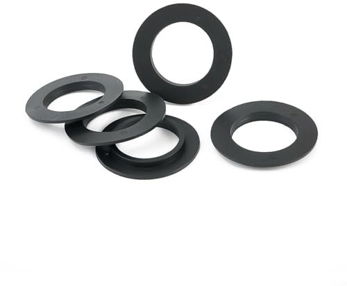 Withtalentto Set di guarnizioni in gomma per cestello del lavello, scolapiatti da cucina, set di guarnizioni ad anello di tenuta, diametro esterno 54 mm, diametro interno 32 mm (per 78, 79, 80 mm)