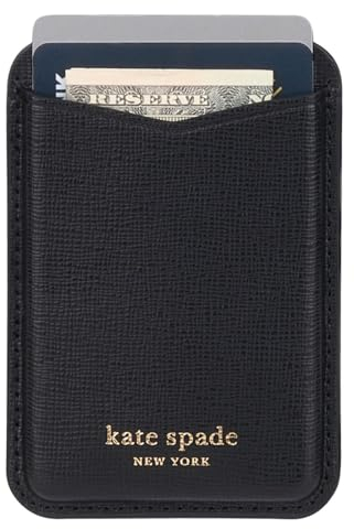 Kate Spade New York Magnetic Wallet/Card Holder - Compatible with MagSafe Wallet - Black
