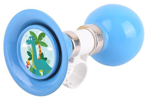Kinder Fahrradklingel,Kinder Fahrradhupe Fahrrad Warnglocke Laut Kinderfahrrad Warnklingel Fahrradglocke Kinder Fahrrad Horn Klingel Gummi Fahrradhupe aus Metall Hupe Fahrräder, Roller (Blau)