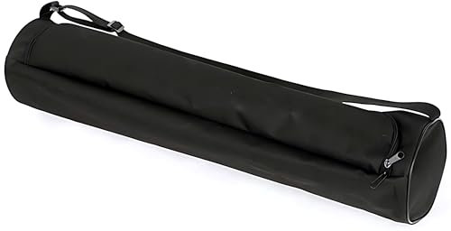 Copechilla Rutentaschen wasserdicht verdickt zylindrisch,Rutentasche mit Schultergurt 72cm,Angeltasche schwarz mit seitlichem Reißverschluss,Angelausrüstung angelruten Aufbewahrungstasche