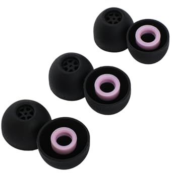 Linsoul Kiwi Ears Flex Embouts d'écouteurs, Embouts de Remplacement en Silicone pour écouteurs IEM, 3 Paires, Taille S/M/L, pour KZ ZS10 Pro, Orchestra Lite, Cadenza (Couleur Aléatoire)