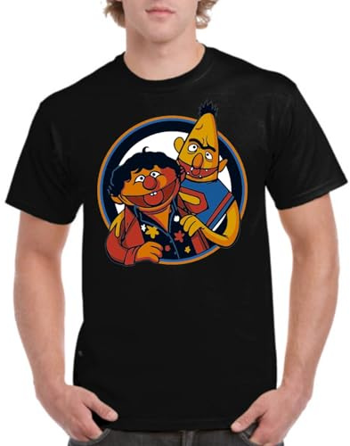 the Fan Tee Camiseta de Adulto de Hombre Divertidas Divertidas diversión,Humor y Estilo Epi y Blas 408 M