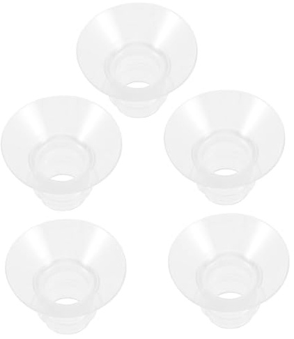 Gatuida 5 pièces Inserts Silicone pour Tire-lait Portable Accessoires pour Allaitement Durables et Faciles à Remplacer