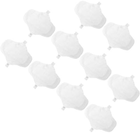 ORFOFE Assorbenti Mestruali Lavabili in Cotone 10 Pezzi Protezione Anti-perdite Traspirante per Periodo Mestruale Riutilizzabili e Confortevoli