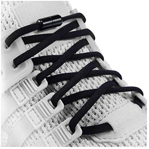 anan520 Elastic No Tie Shoe Laces For Adults,Kids,Elderly,System With Laces(2 Pairs)