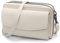 HNOOM Handytasche mit Geldbörse zum Umhängen RFID Schutz Geldbeutel Damen Handy Umhängetasche mit 18 Kartenfächer Crossbody Geldbörse Damen groß viele fächer Leder Passt Handy unter 6,9 (Weiß)
