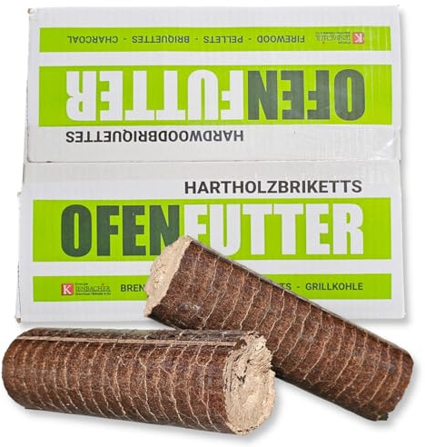 10kg Nestro Hartholzbriketts im 10kg Karton FSC Zertifiziert Gluthalter Kamin Ofen Brenn Holz Heiz Grill Smoker Kohle | Energie Kienbacher