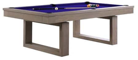 Billiard-Royal biljardbord poolbord modell Milan 20 cm. med högkvalitativt K-55-bandgummi och fritt tygval, tygfärg: kungsblå